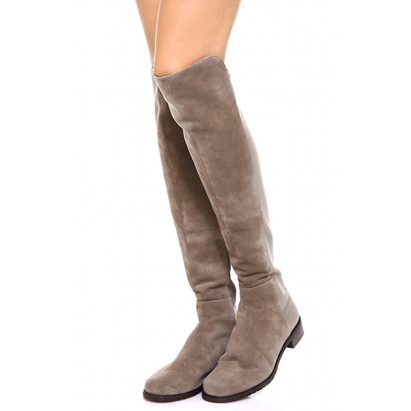 Stuart Weitzman Shoes - Stuart Weitzman 50/50 Suede OTK Boots